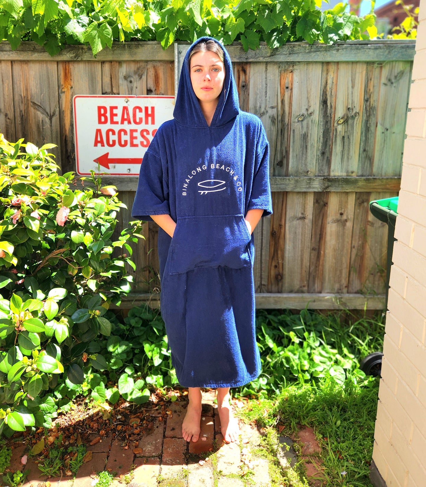 Surf Poncho - Denim