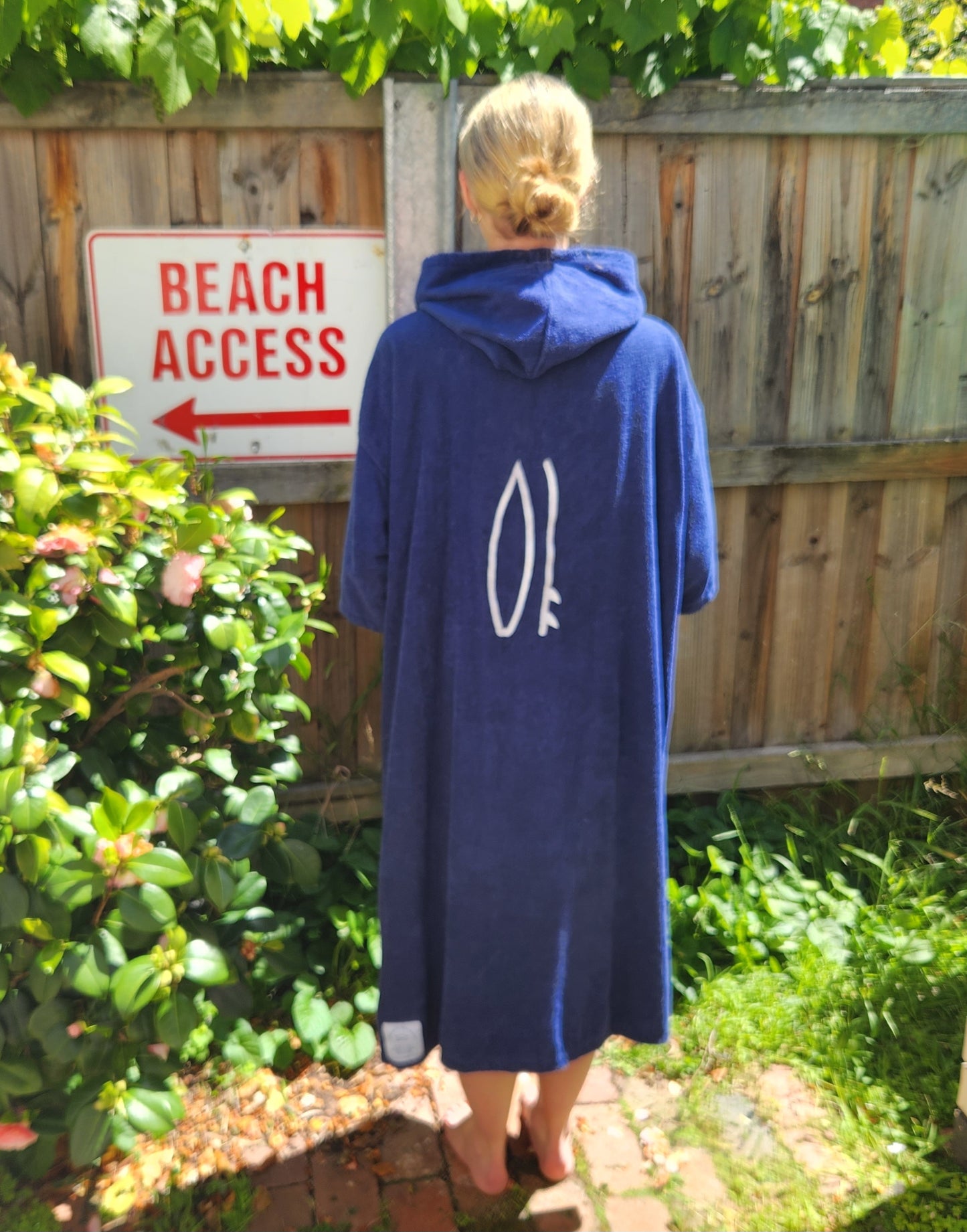 Surf Poncho - Denim