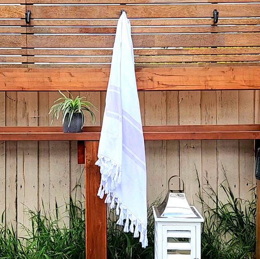 Jeanneret Beach - Double sided Turkish Towel