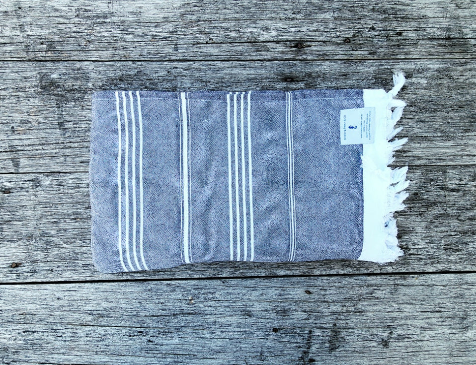 Dolphin Sands - Double sided Turkish Terry Towel