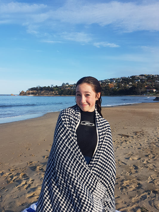 The Waubs Beach - Limited edition - Black & White