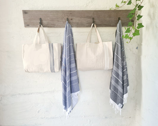 White Stripe - Tote Bag