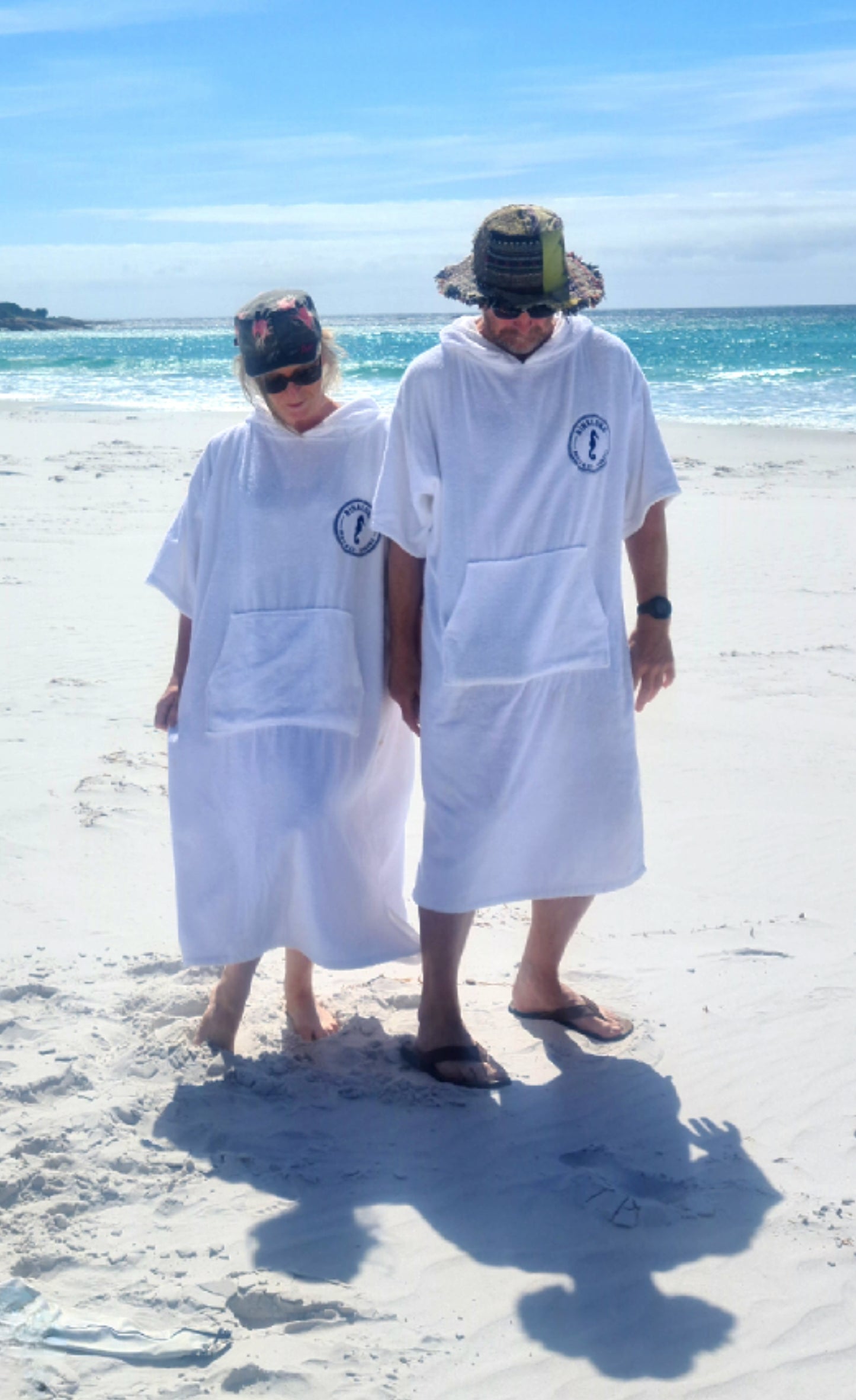 Surf Poncho - Arctic White