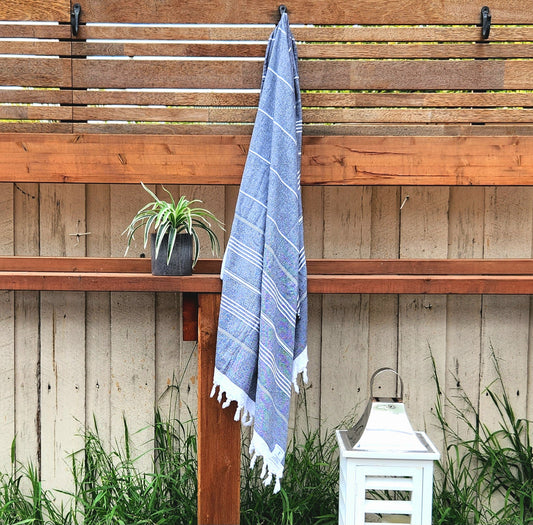 Dolphin Sands - Double sided Turkish Terry Towel