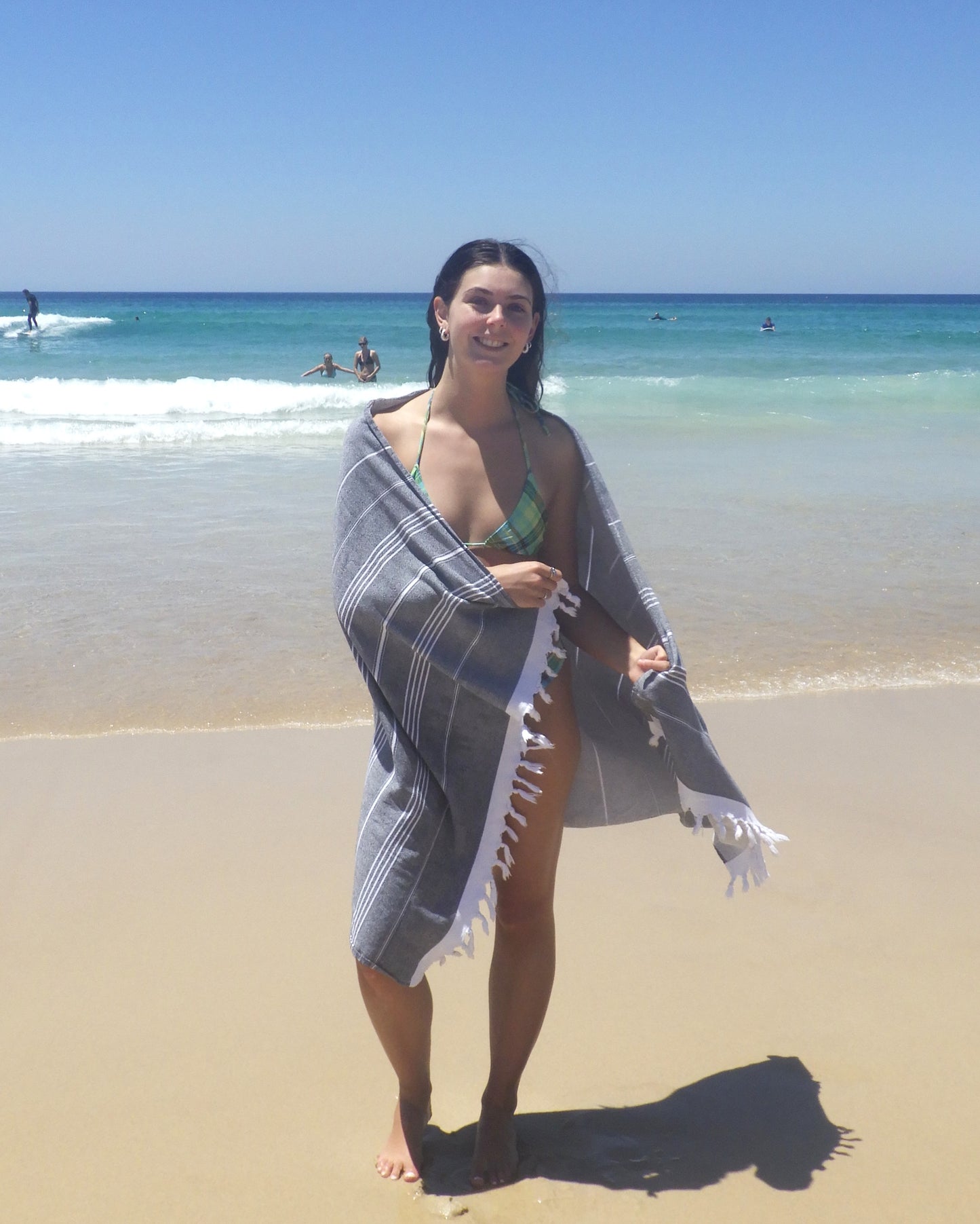 Dolphin Sands - Double sided Turkish Terry Towel