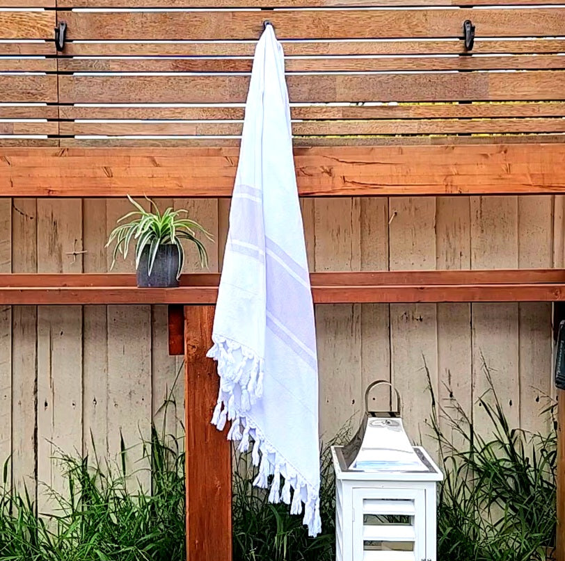 Jeanneret Beach - Double sided Turkish Towel